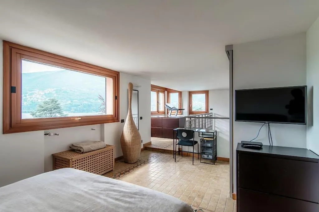Sun Luxury Apartment With Swimming Pool - Blevio Italy